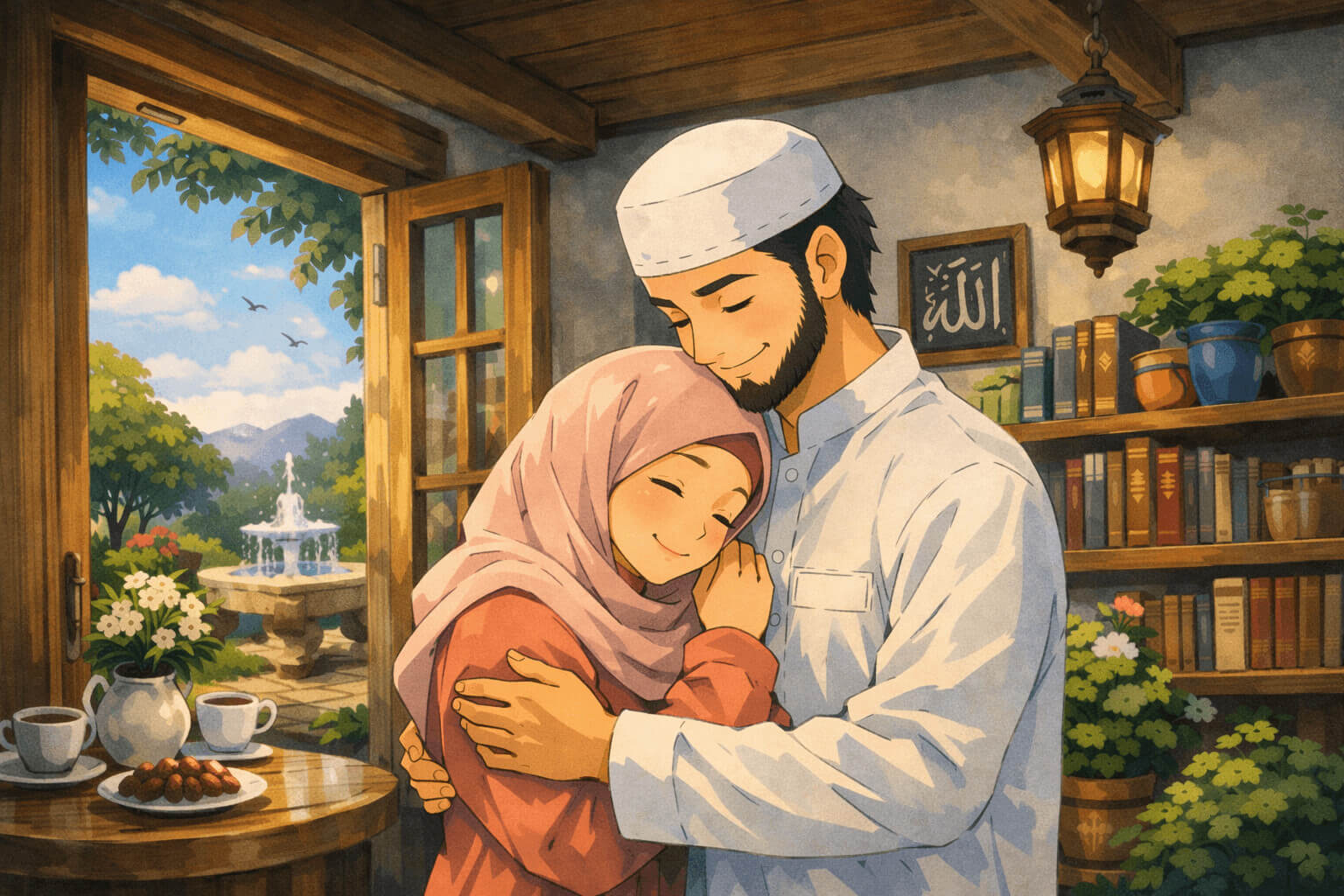 Being loved by a man who fears Allah