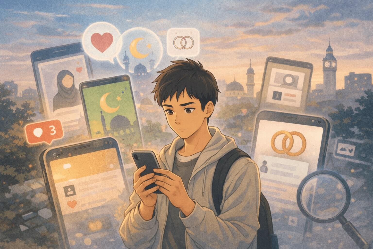 Muslim marriage apps for UK men